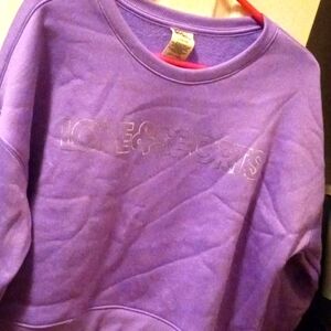 Lavender love& sports crop top